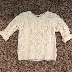 Unisex Cable Knit Sweater